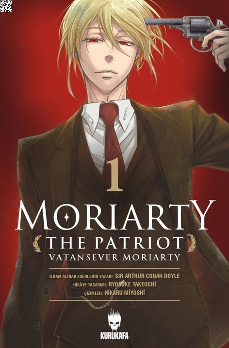 Moriarty the Patriot Cilt 01 - Vatansever Moriarty | Kurukafa | Ryosuke Takeuchi |  |  |  |  | 9786059479882