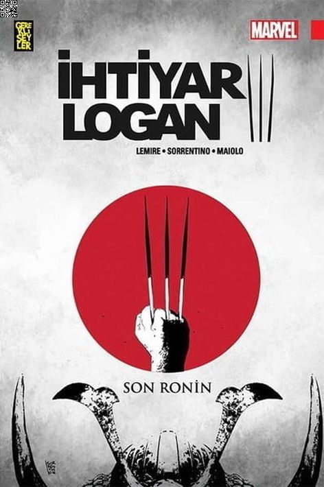 İhtiyar Logan 03 - Son Ronin | Gerekli Şeyler | Jeff Lemire |  |  |  |  | 9786059520553