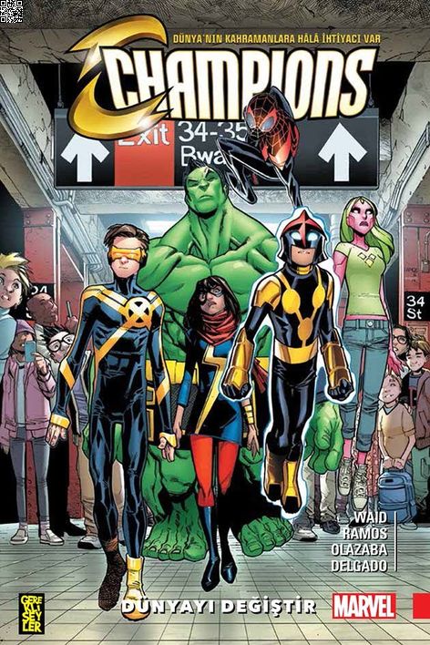 Champions 1 - Dünyayı Değiştir | Gerekli Şeyler | Humberto Ramos | Mark Waid |  |  |  | 9786059520911