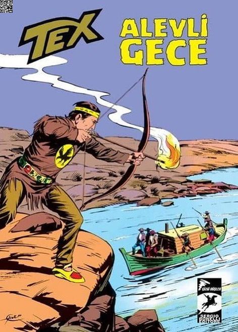 Tex Klasik Seri Cilt 34 - Alevli Gece | Çizgi Düşler | Giovanni Luigi Bonelli | Giovanni Ticci |  |  |  | 9786059564502