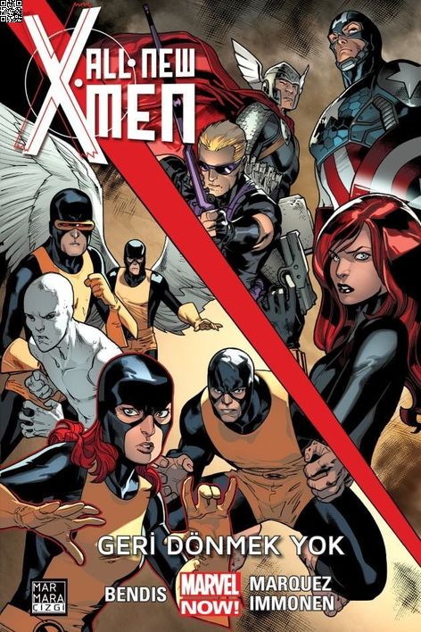 All New X-Men Cilt 02 - Geri Dönmek Yok | Marmara Çizgi | Brian Michael Bendis | Stuart Immonen | | | | 9786059985161