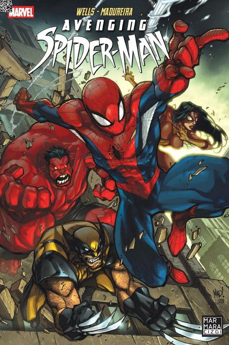 Avenging Spider-Man Cilt 01 - Red Hulk | Marmara Çizgi | Joe Madueira | Zeb Wells |  |  |  | 9786059985307