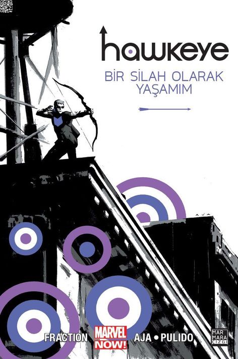 Hawkeye Cilt 01 - Bir Silah Olarak Yaşamım | Marmara Çizgi | Kate Bishop | Matt Fraction |  |  |  | 9786059985314