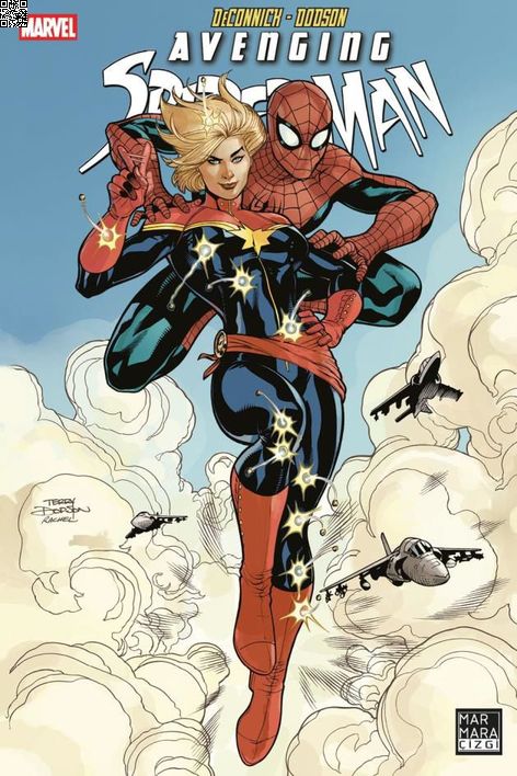 Avenging Spider-Man Cilt 05 - Captain Marvel | Marmara Çizgi | Kelly Sue Deconnick | | | | | 9786059985529