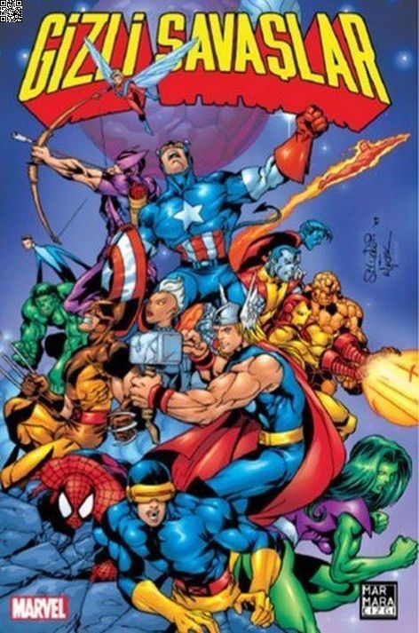 Gizli Savaşlar Cilt 02 | Marmara Çizgi | Jim Shooter |  |  |  |  | 9786059985642