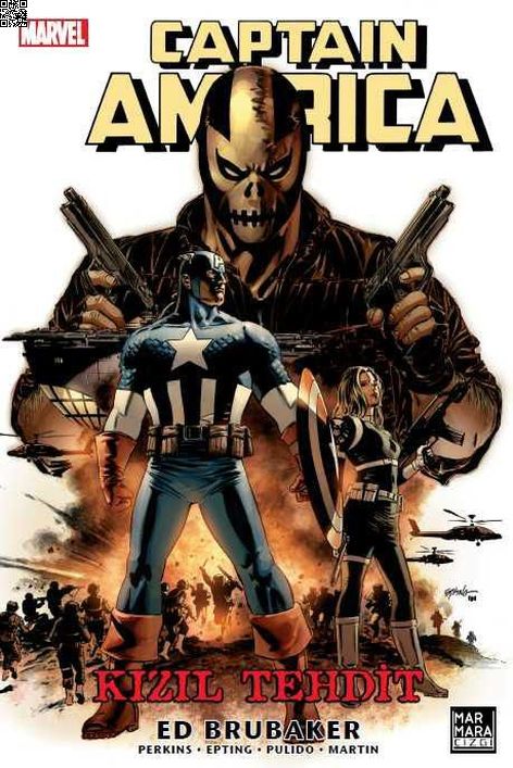 Captain America - Kızıl Tehdit | Marmara Çizgi | Ed Brubaker |  |  |  |  | 9786059985680