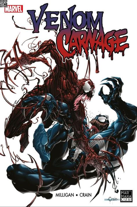 Venom vs Carnage | Marmara Çizgi | Peter Milligan |  |  |  |  | 9786059985734