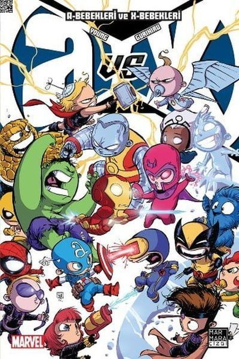 A-Bebekleri ve X-Bebekleri | Marmara Çizgi | Skottie Young | | | | | 9786059985833