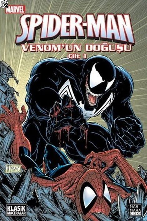 Venom'un Doğuşu Cilt 01 | Marmara Çizgi | Jim Shooter | Roger Stern |  |  |  | 9786059985888