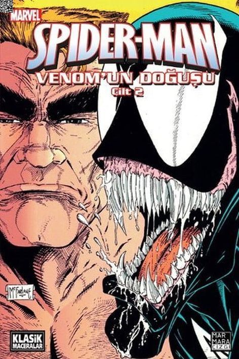 Venom'un Doğuşu Cilt 02 | Marmara Çizgi | Jim Shooter | Roger Stern |  |  |  | 9786059985895