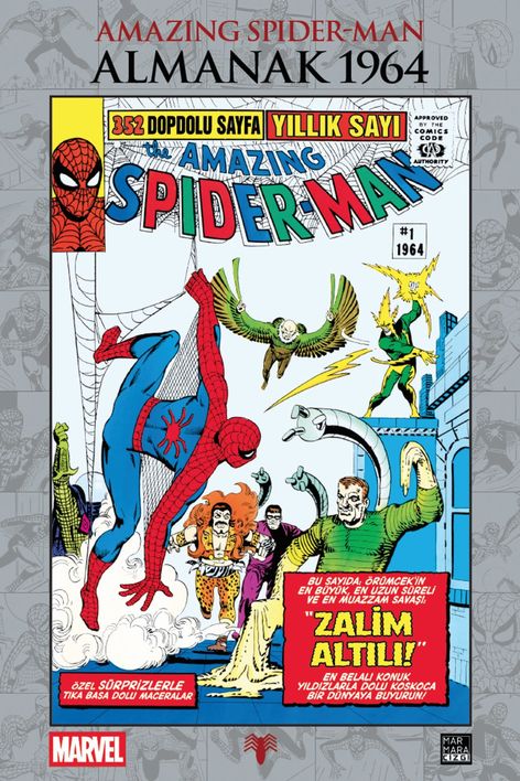 Amazing Spider-Man Almanak 1964 | Marmara Çizgi | Stan Lee | | | | | 9786256327290