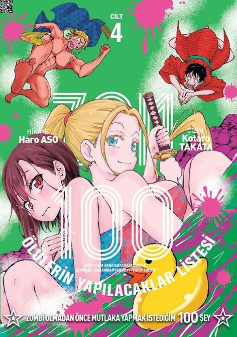 Zom 100 Cilt 04 - Ölülerin Yapılacaklar Listesi | Marmara Çizgi | Haro Aso |  |  |  |  | 9786256378063