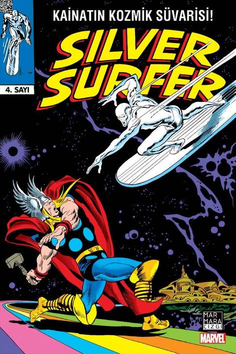 Silver Surfer #4 | Marmara Çizgi | Stan Lee |  |  |  |  | 9786256378216