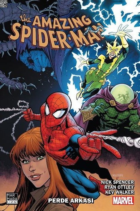 Amazing Spider-Man Vol. 5 Cilt 5 - Perde Arkası | Marmara Çizgi | Nick Spencer | | | | | 9786256378452