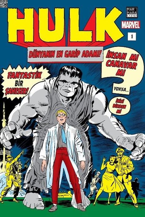Hulk #1 | Marmara Çizgi | Stan Lee |  |  |  |  | 9786256378582