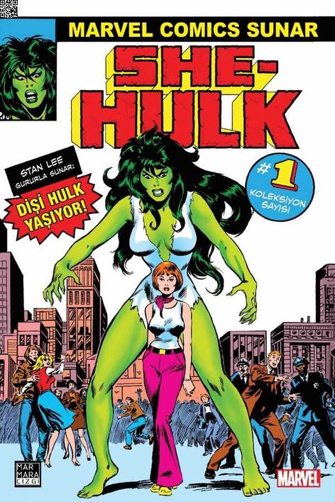 She-Hulk #1 | Marmara Çizgi | Stan Lee |  |  |  |  | 9786256378599
