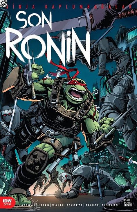 Ninja Kaplumbağalar - Son Ronin Sayı 2 | Marmara Çizgi | Kevin Eastman | Peter Laird | Tom Waltz |  |  | 9786256378872