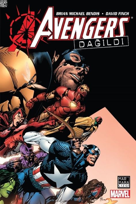 Avengers - Dağıldı | Marmara Çizgi | Brian Michael Bendis |  |  |  |  | 9786256378933