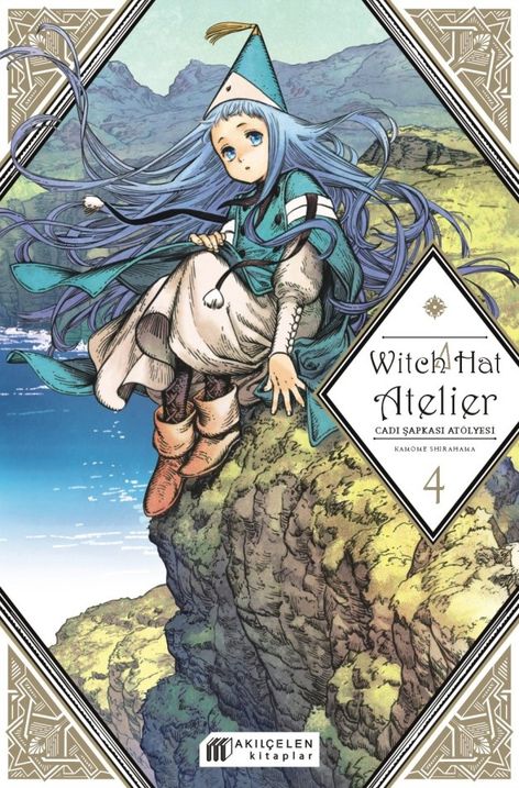 Cadı Şapkası Atölyesi Cilt 04 - Witch Hat Atelier | Akılçelen | Kamome Shirahama | | | | | 9786256446243