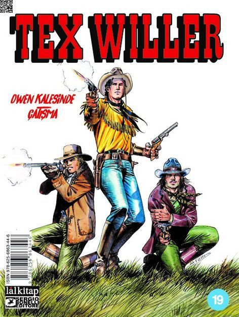 Tex Willer Sayı 19 - Owen Kalesinde Çatışma | Lal Kitap | Mauro Boselli | | | | | 9786256863446