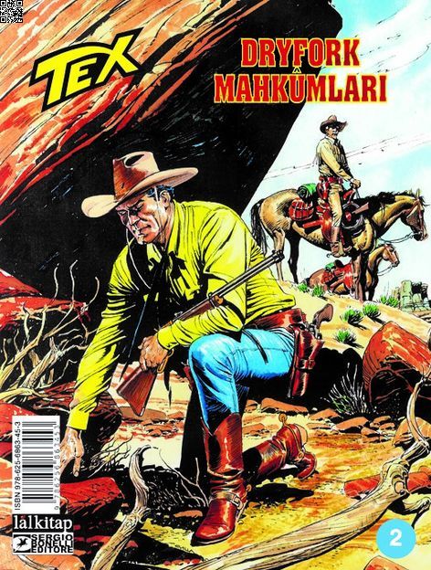 Tex Sayı 02 - Dryfork Mahkumları | Lal Kitap | Jacopo Rauch |  |  |  |  | 9786256863453