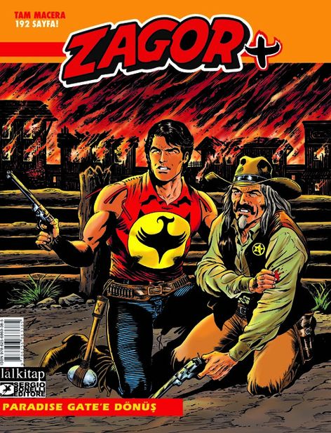 Zagor + Sayı 10 - Paradise Gate'e Dönüş | Lal Kitap | Francesco Testi |  |  |  |  | 9786256863606
