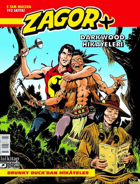 Zagor+ Sayı 11 - Drunky Duck’dan Hikayeler | Lal Kitap | Moreno Burattini | | | | | 9786256863729