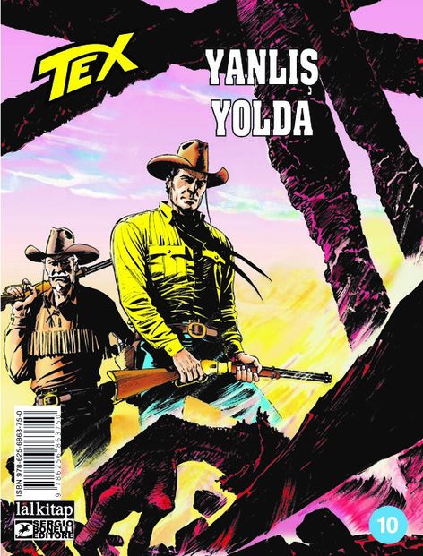 Tex Sayı 10 - Yanlış Yolda | Lal Kitap | Pasquale Ruju |  |  |  |  | 9786256863750