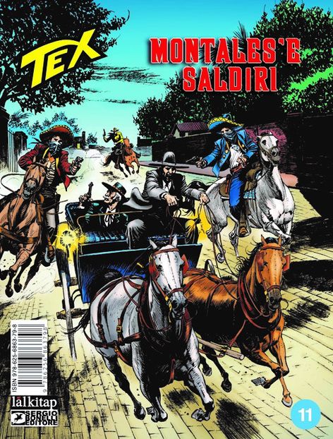 Tex Sayı 11 - Montales'e Saldırı | Lal Kitap | Pasquale Ruju |  |  |  |  | 9786256863798