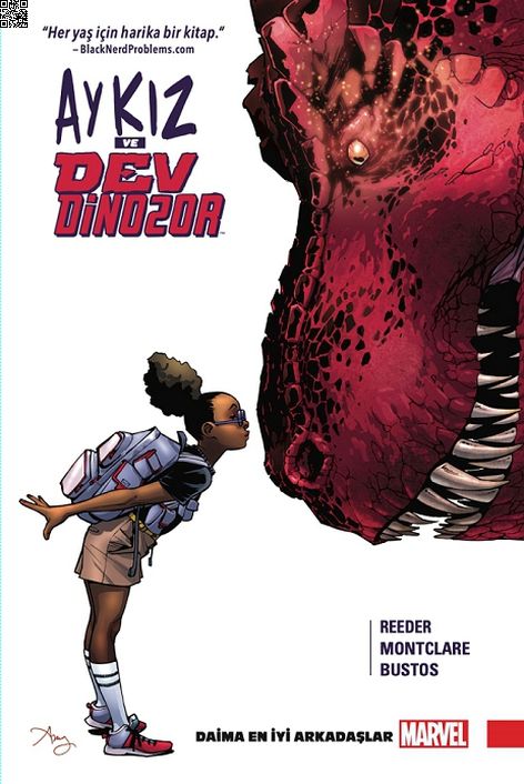 Ay Kız ve Dev Dinozor Cilt 1 - Daima En İyi Arkadaşlar | Arkabahçe | Amy Reeder | Brandon Montglare | Natasha Bustos |  |  | 9786257054324