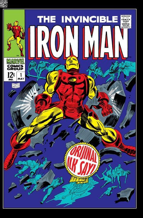 The Invincible Iron Man (Orijinal İlk Sayı) | Arkabahçe | Archie Goodwin | Gene Colan | Stan Lee | | | 9786257054607