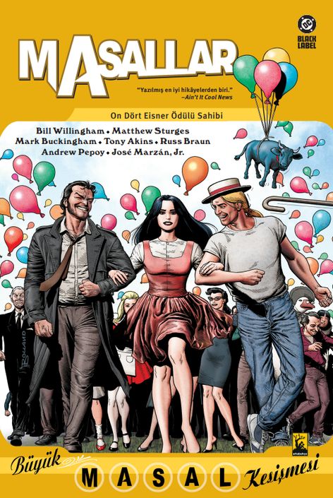 Masallar Cilt 13 - Büyük Masal Kesişmesi | Arkabahçe | Bill Willingham | Mark Buckingham | Matthew Sturges | Russ Braun | | 9786257054751