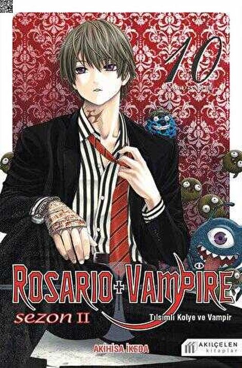 Rosario + Vampire Sezon 2 Cilt 10 - Tılsımlı Kolye ve Vampir | Akılçelen | Akihisa İkeda |  |  |  |  | 9786257586672