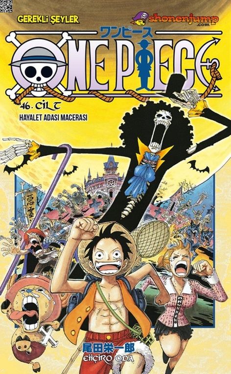 One Piece Cilt 46 - Hayalet Adası Macerası | Gerekli Şeyler | Eiiçiro Oda |  |  |  |  | 9786257590174
