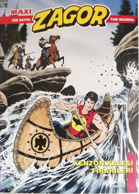 Zagor Maxi 26 - Kenton Kalesi Firarileri | Çizgi Düşler | Kolektif |  |  |  |  | 9786257641708