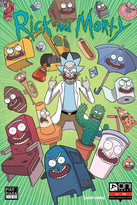 Rick and Morty #40 | Marmara Çizgi | Zac Gorman |  |  |  |  | 9786257646079