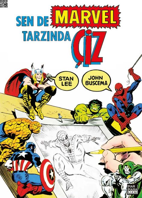 Sen De Marvel Tarzında Çiz | Marmara Çizgi | John Buscema | Stan Lee |  |  |  | 9786257646086