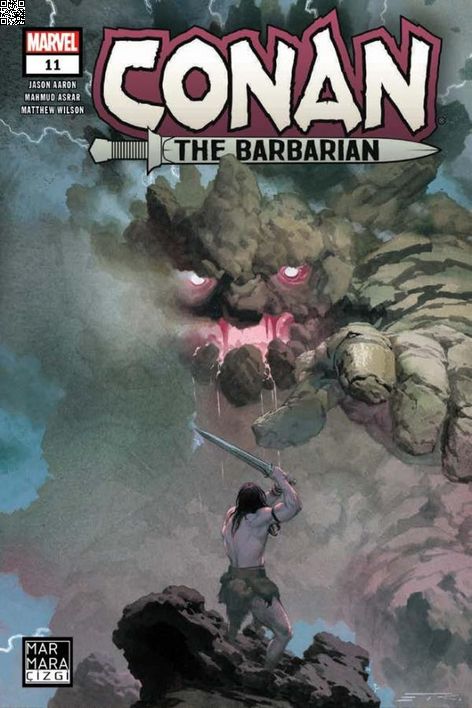 Conan The Barbarian #11 | Marmara Çizgi | Jason Aaron |  |  |  |  | 9786257646208