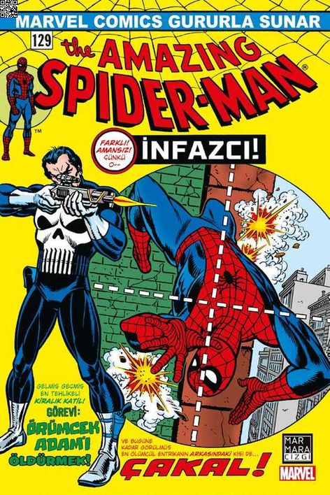 Amazing Spider-Man #129 - İnfazcı | Marmara Çizgi | Gerry Conway | | | | | 9786257646222