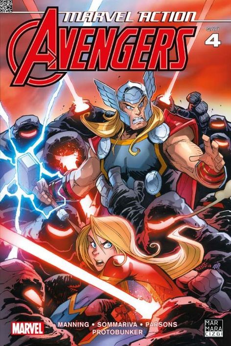 Marvel Action Avengers #4 | Marmara Çizgi | Jon Sommariva | Matthew K. Manning | Protobunker | Sean Parsons |  | 9786257646376