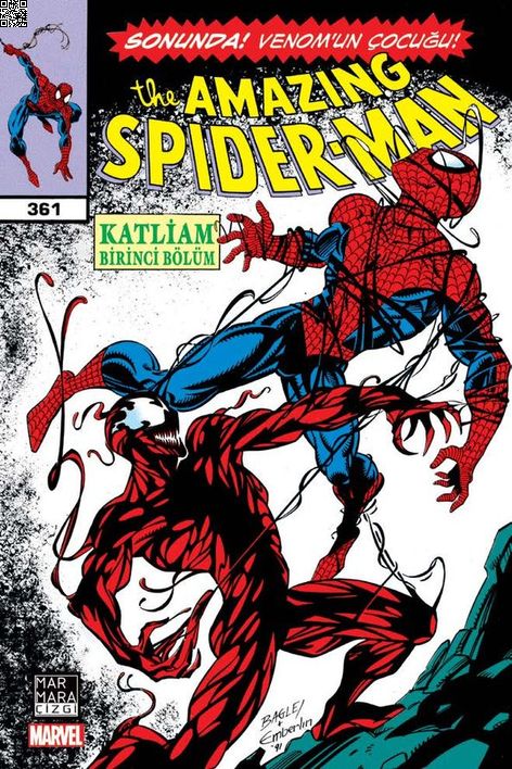 Amazing Spider-Man #361 | Marmara Çizgi | David Michelinie | | | | | 9786257646666