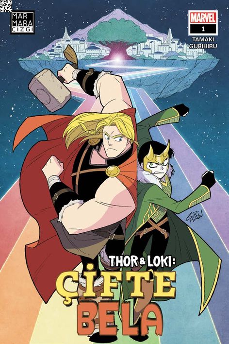Thor & Loki - Çifte Bela 01 | Marmara Çizgi | Mariko Tamaki |  |  |  |  | 9786257646710