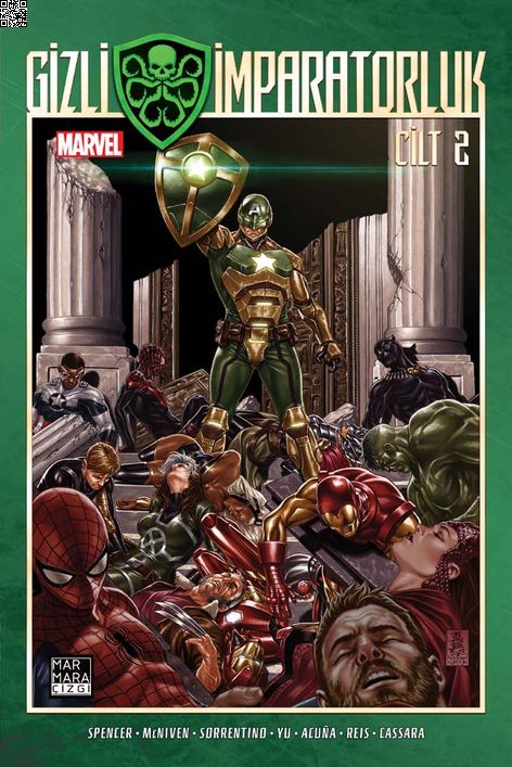 Gizli İmparatorluk Cilt 2 | Marmara Çizgi | Nick Spencer |  |  |  |  | 9786257646819