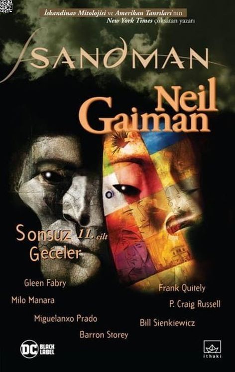 Sandman 11 - Sonsuz Geceler | İthaki Yayınları | Dave Mckean | Neil Gaiman |  |  |  | 9786257650496