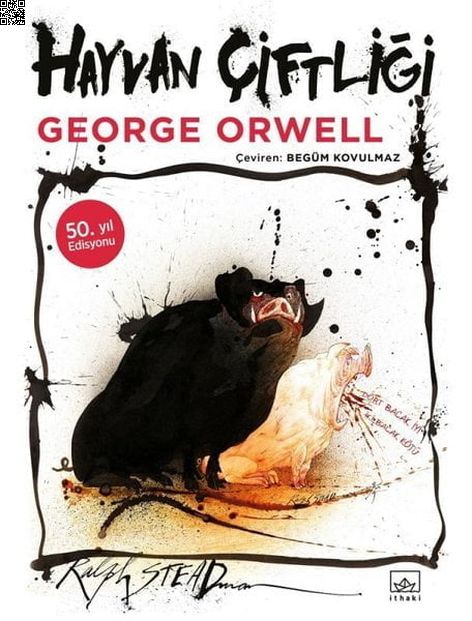 Hayvan Çiftliği - 50. Yıl Edisyonu (Ciltli) | İthaki Yayınları | George Orwell | Ralph Steadman |  |  |  | 9786257737807