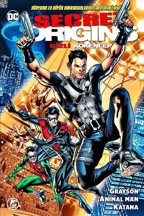 Gizli Kökenler 07 - Grayson - Animal Man - Katana | Çizgi Düşler | Kolektif |  |  |  |  | 9786257963510