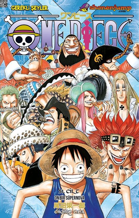One Piece Cilt 51 - On Bir Süpernova | Gerekli Şeyler | Eiiçiro Oda |  |  |  |  | 9786258237719