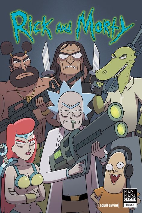 Rick and Morty #58 | Marmara Çizgi | Zac Gorman |  |  |  |  | 9786259475738