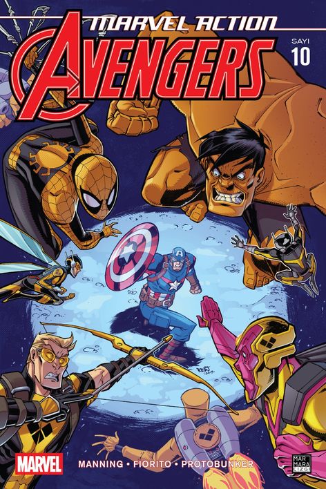 Marvel Action Avengers Sayı 10 | Marmara Çizgi | Matthew K. Manning |  |  |  |  | 9786259503592