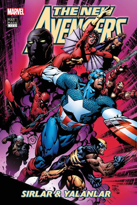 New Avengers Cilt 3 - Sırlar & Yalanlar | Marmara Çizgi | Brian Michael Bendis |  |  |  |  | 9786259717579